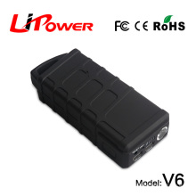 Fácil iniciar 14000mAh 12 volts bateria de íon de lítio starter carro compacto com jumper leva